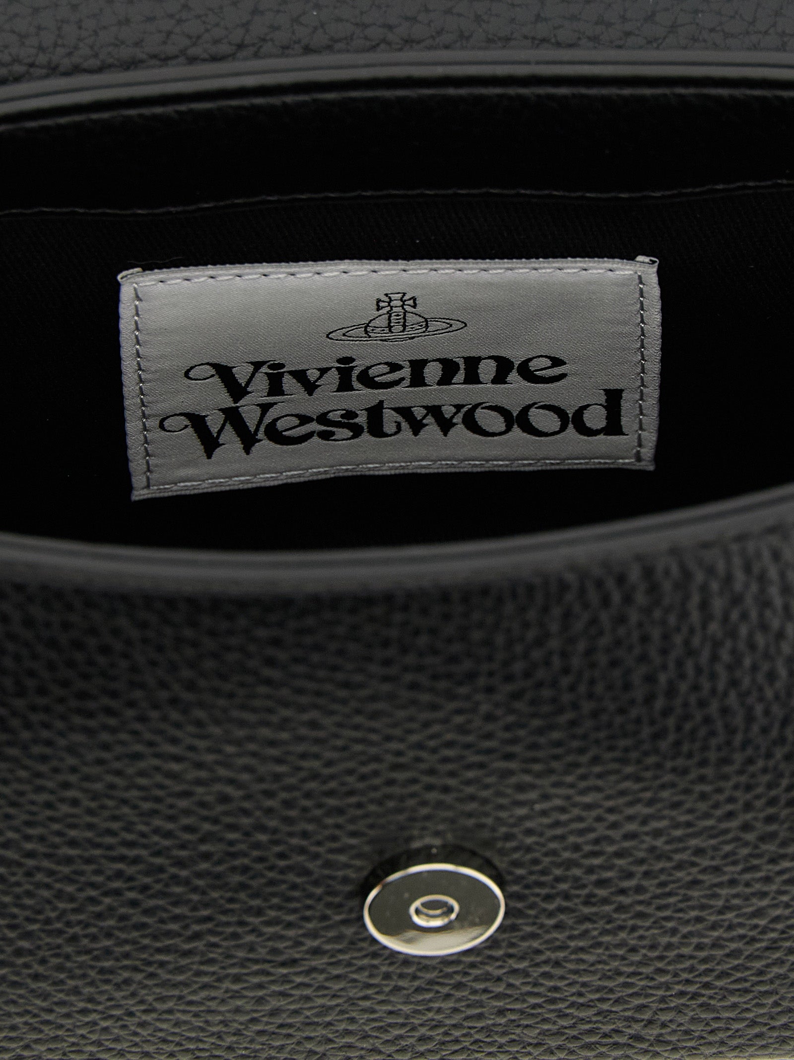 Vivienne Westwood Black Polyethylene Shoulder Bag
