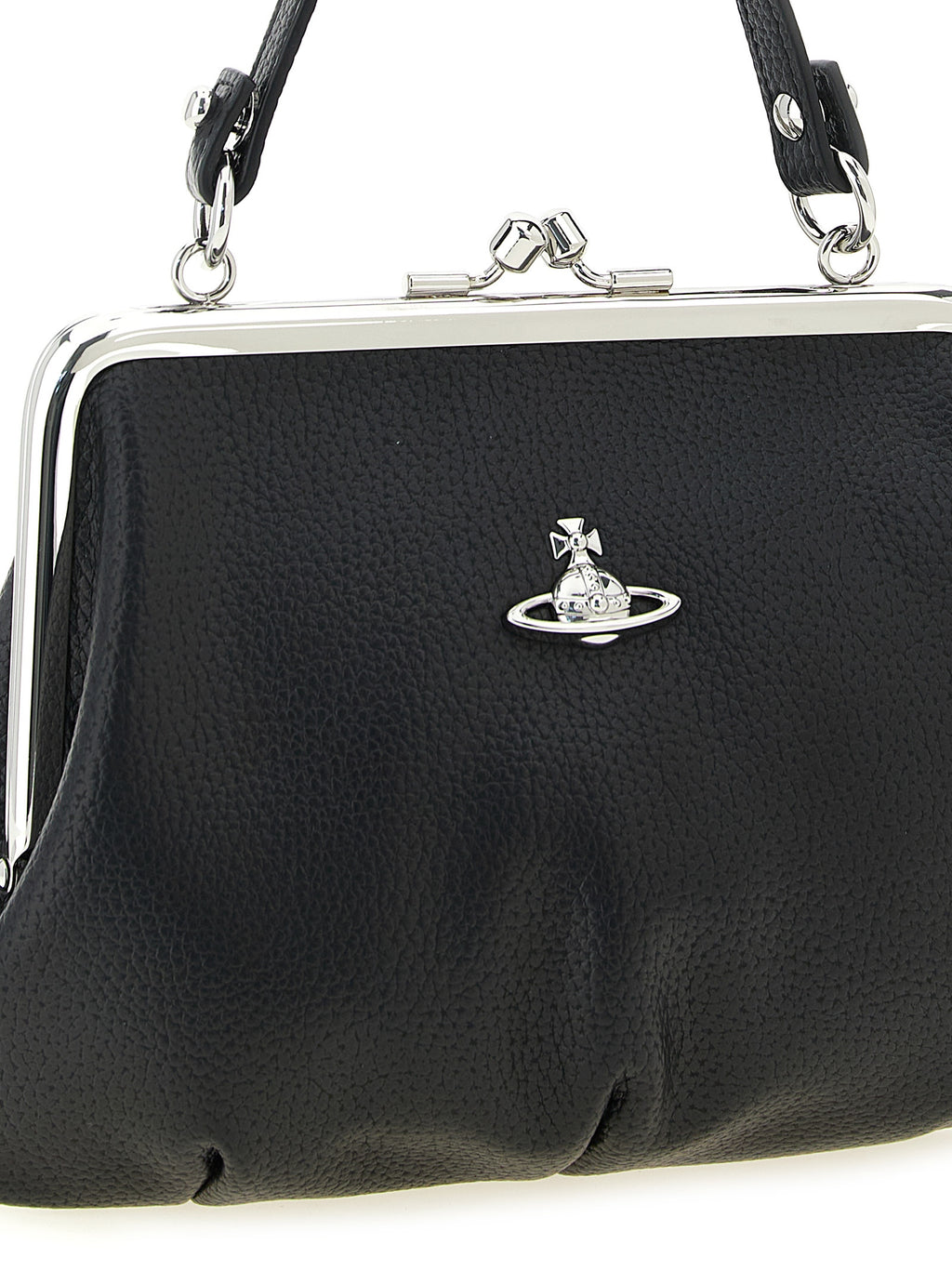 Vivienne Westwood Black Polyethylene Handbag