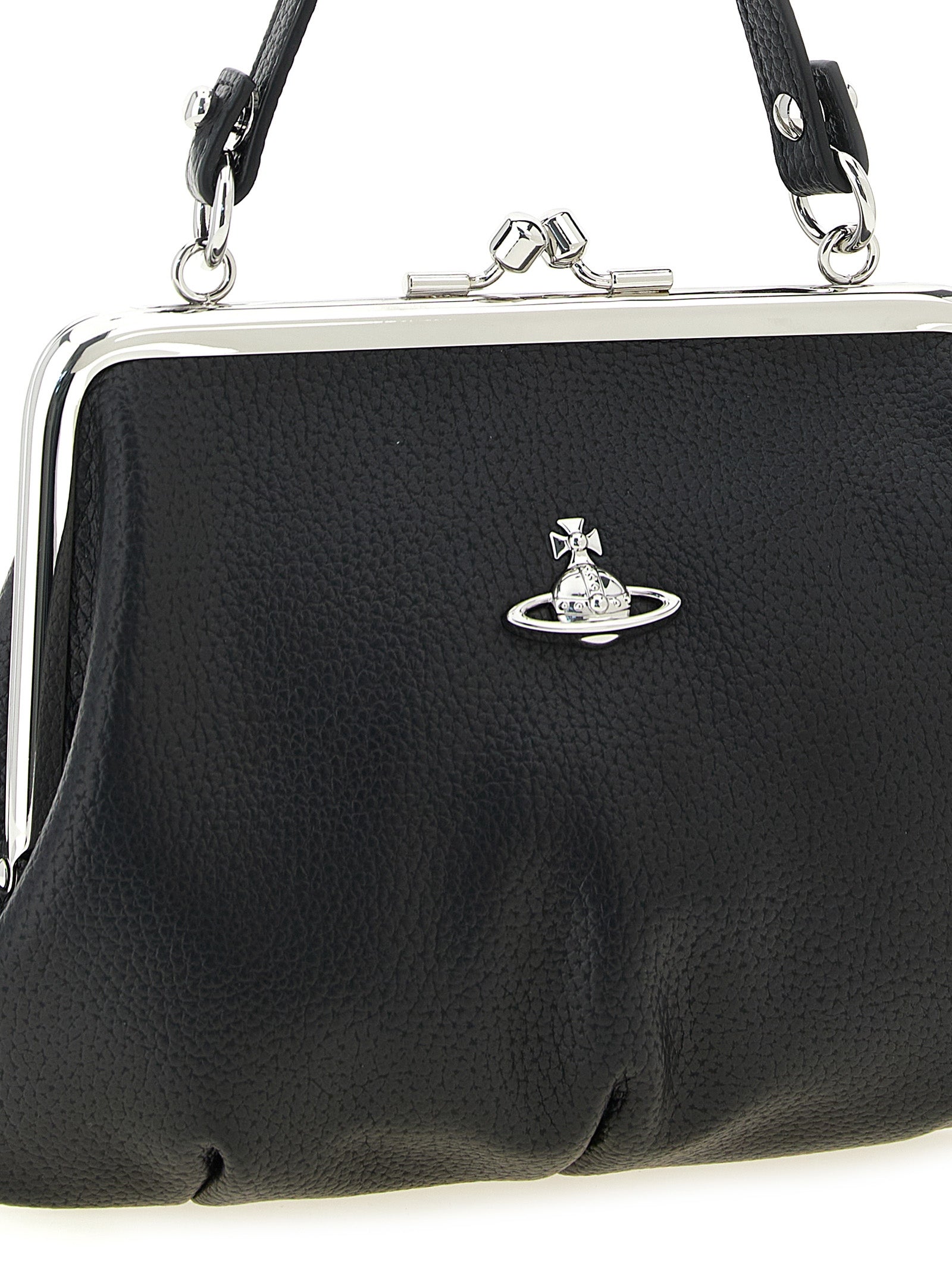 Vivienne Westwood Black Polyethylene Handbag