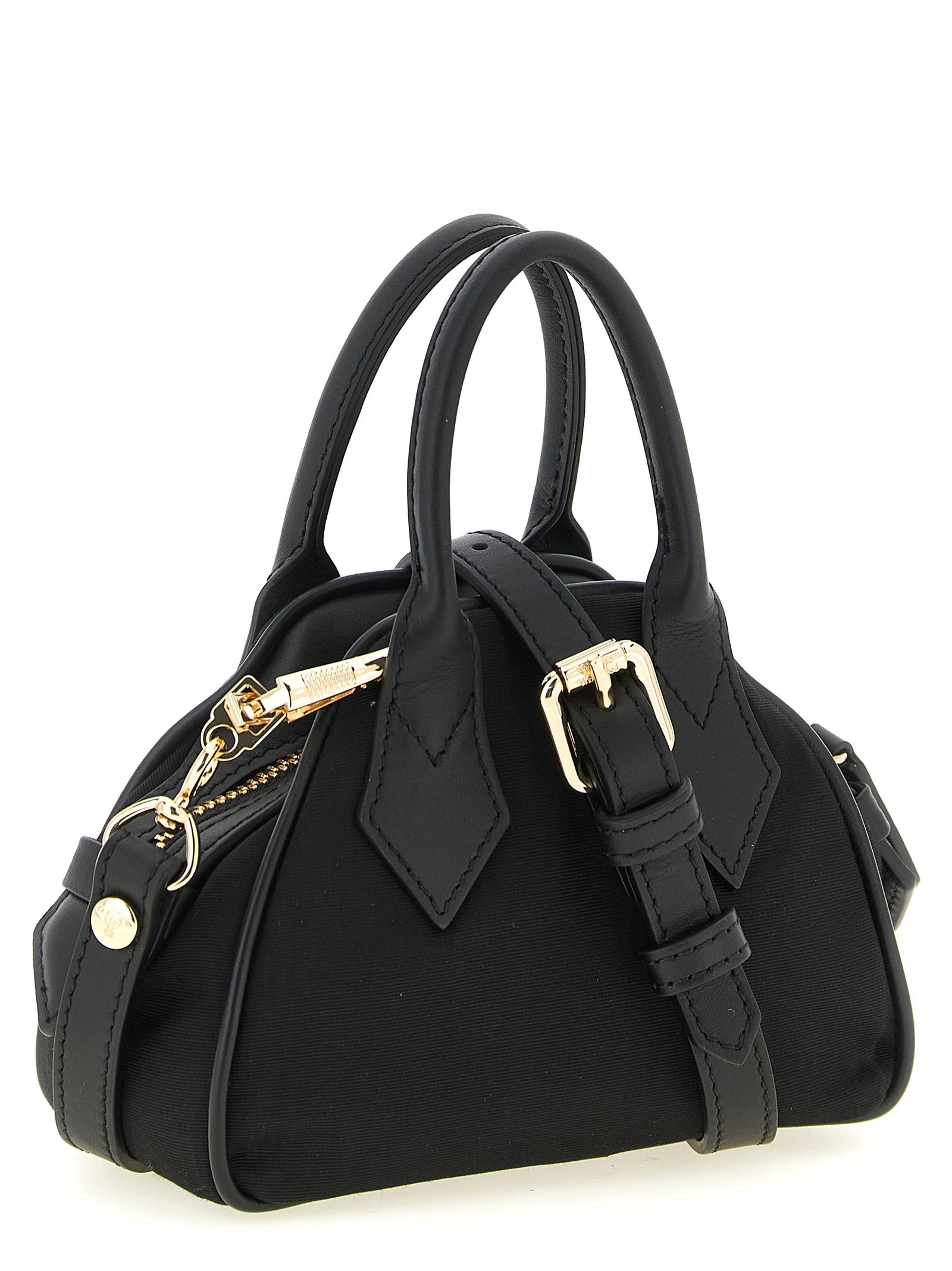 Vivienne Westwood Black Viscose Handbag