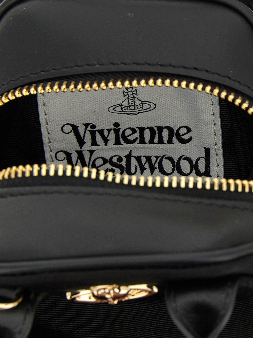 Vivienne Westwood Black Viscose Handbag