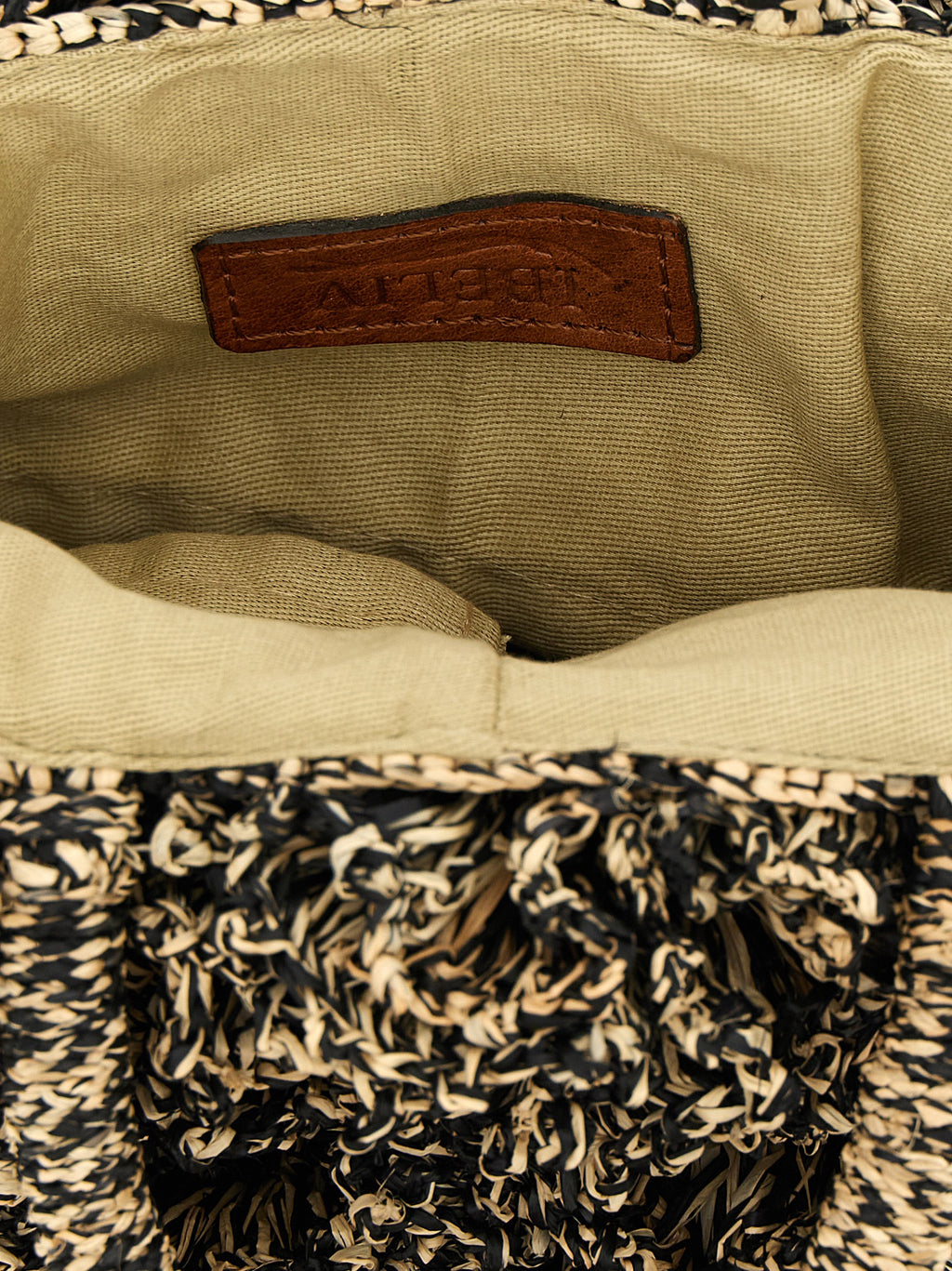 Ibeliv Bicolor Raffia Handbag