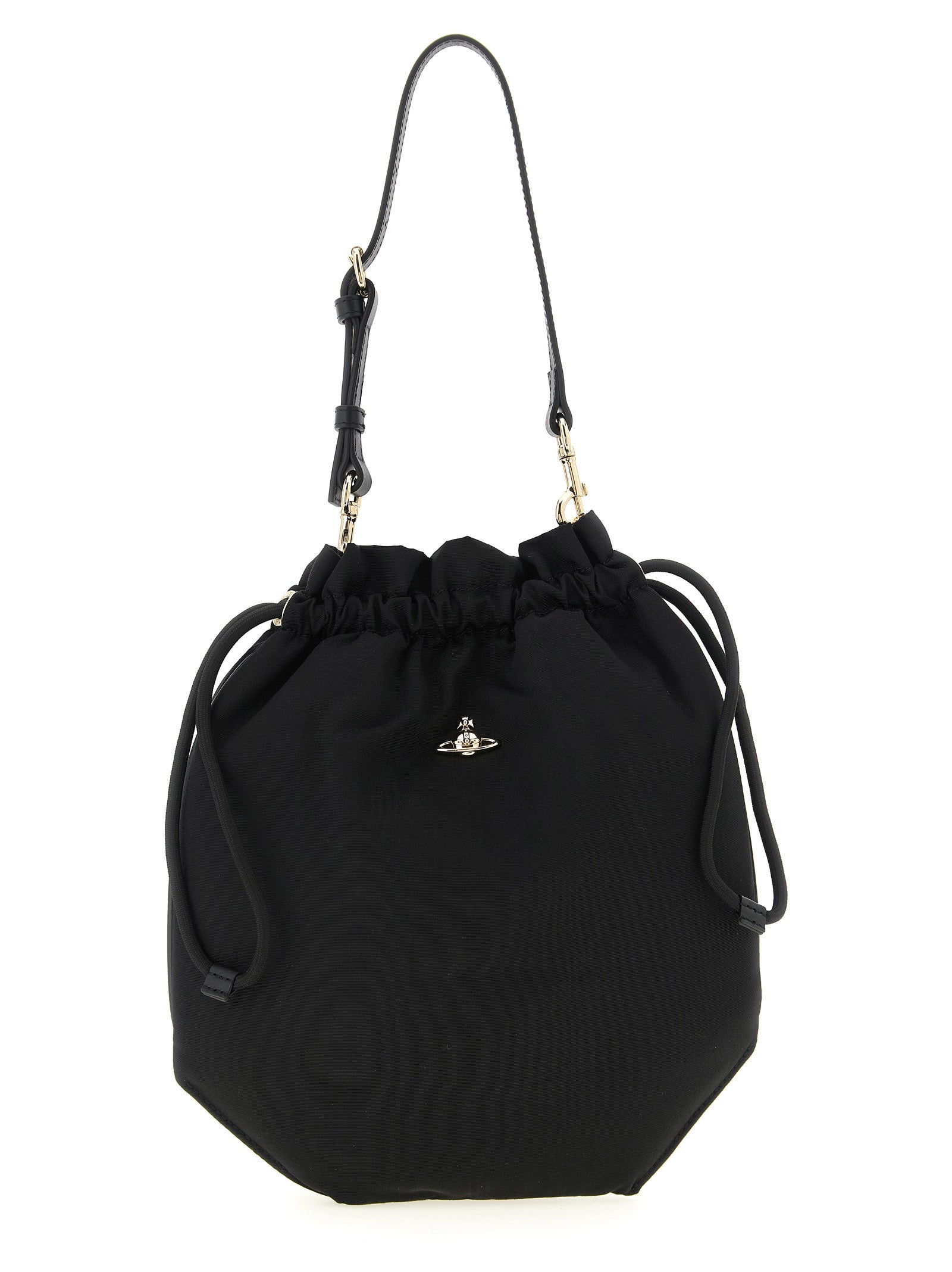 Vivienne Westwood Black Viscose Handbag