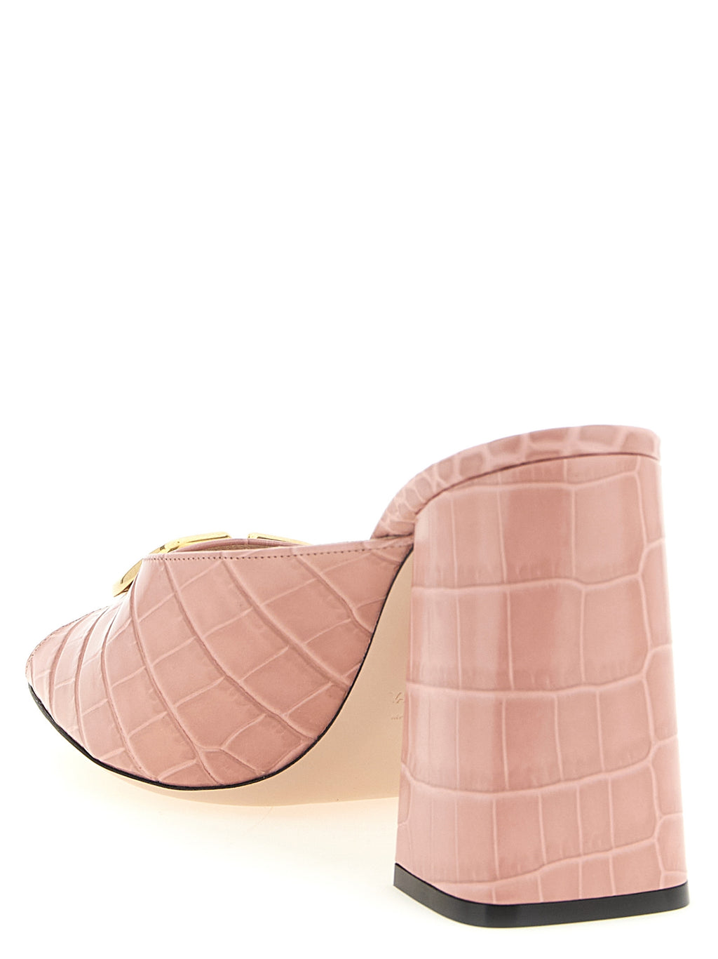 Valentino Garavani Multicolor Calfskin Stiletto Heel Sandals