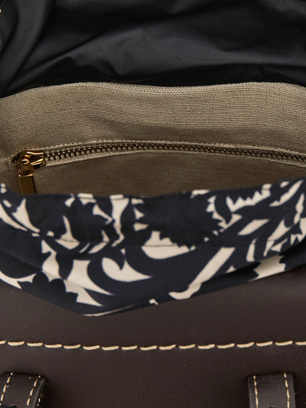 CUBA LAB Black Pantograph Handbag