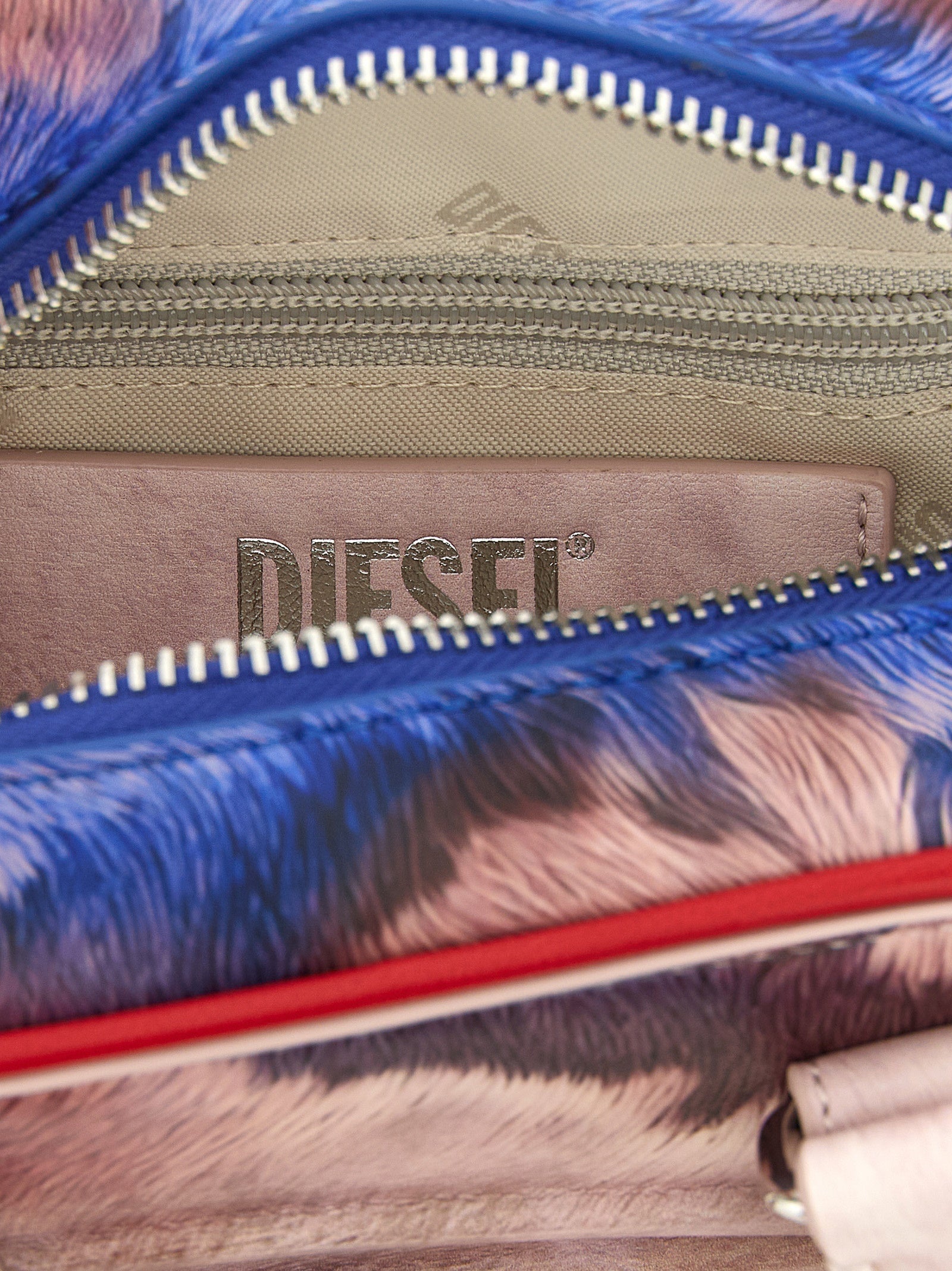 Diesel Multicolor Polyethylene Crossbody Bag