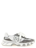 Dolce & Gabbana Gray Polyester Athletic Sneakers