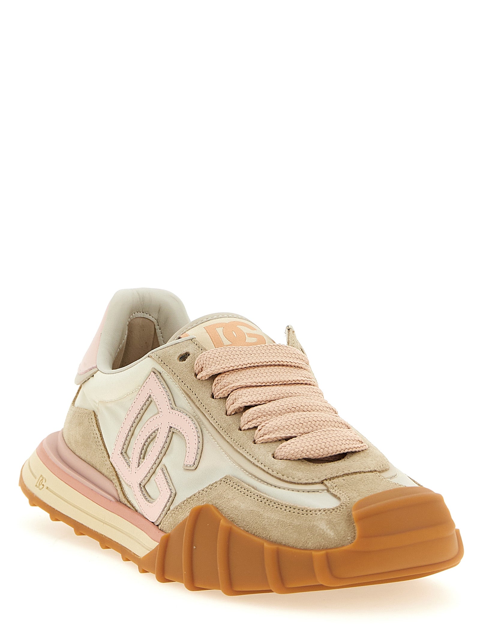 Dolce & Gabbana Multicolor Polyamide Athletic Sneakers