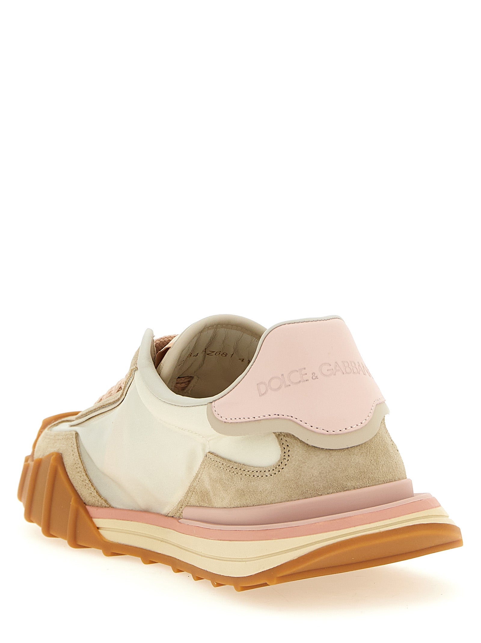 Dolce & Gabbana Multicolor Polyamide Athletic Sneakers