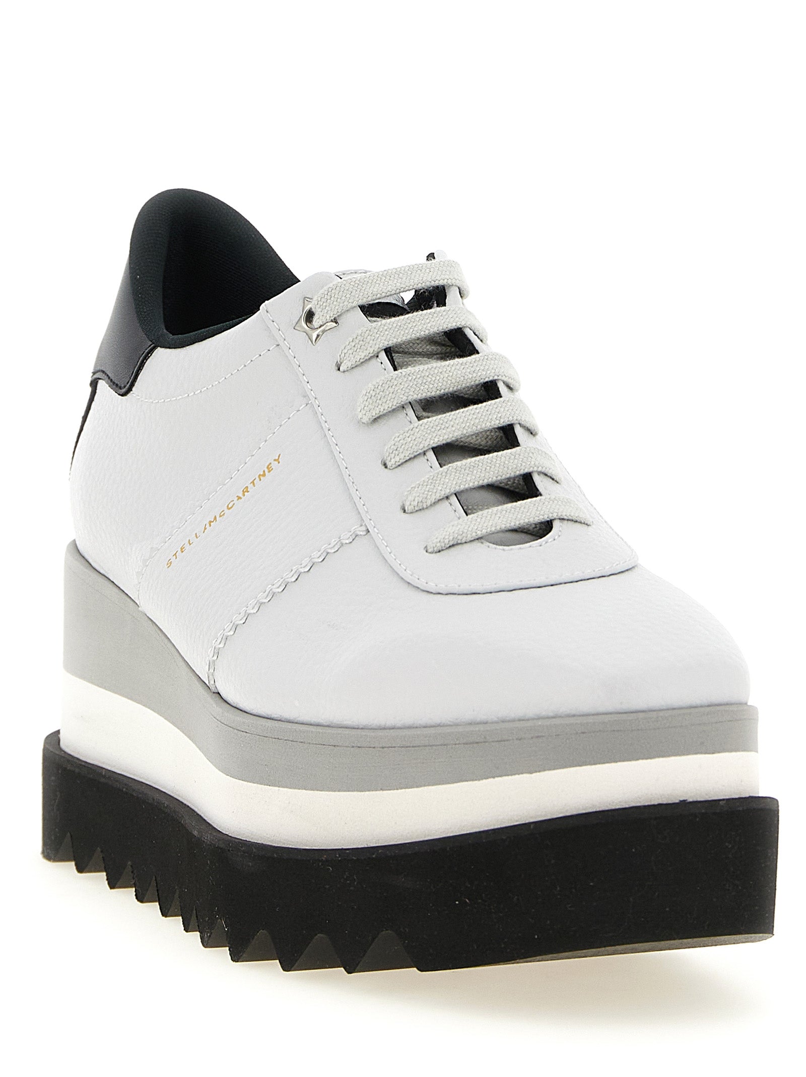 Stella McCartney Gray Polyethylene Wedge Sandals
