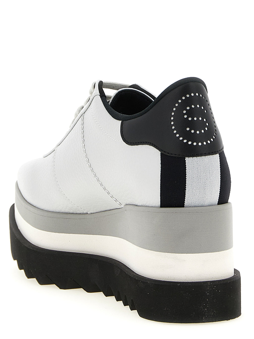 Stella McCartney Gray Polyethylene Wedge Sandals