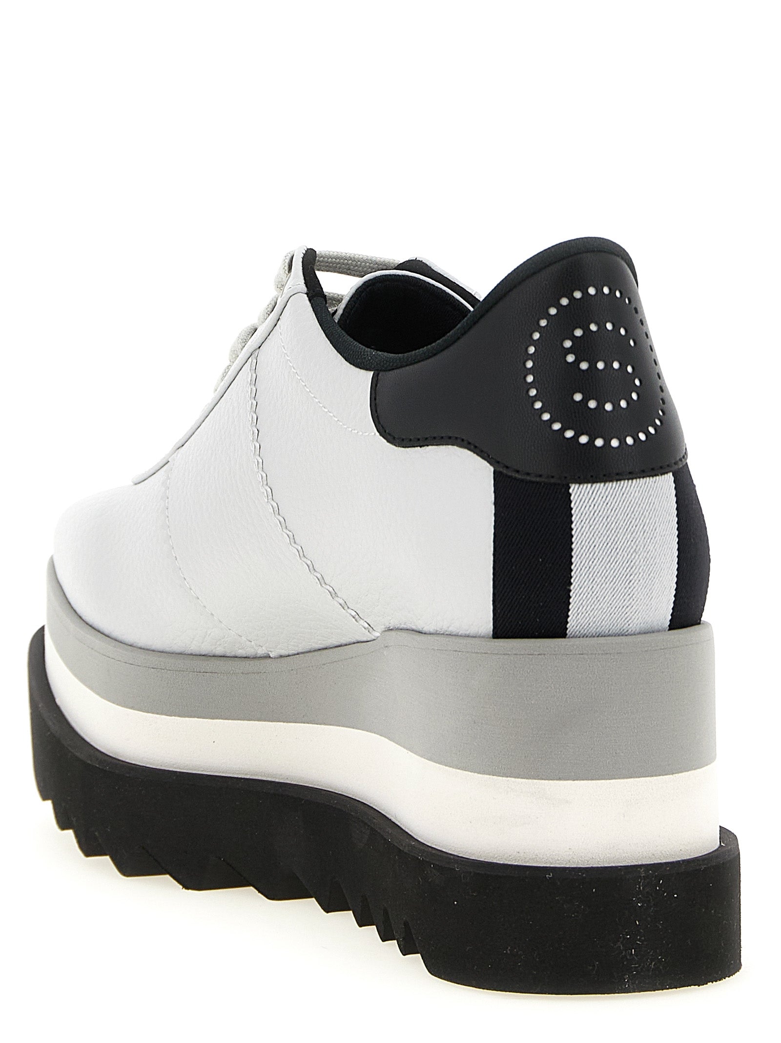Stella McCartney Gray Polyethylene Wedge Sandals