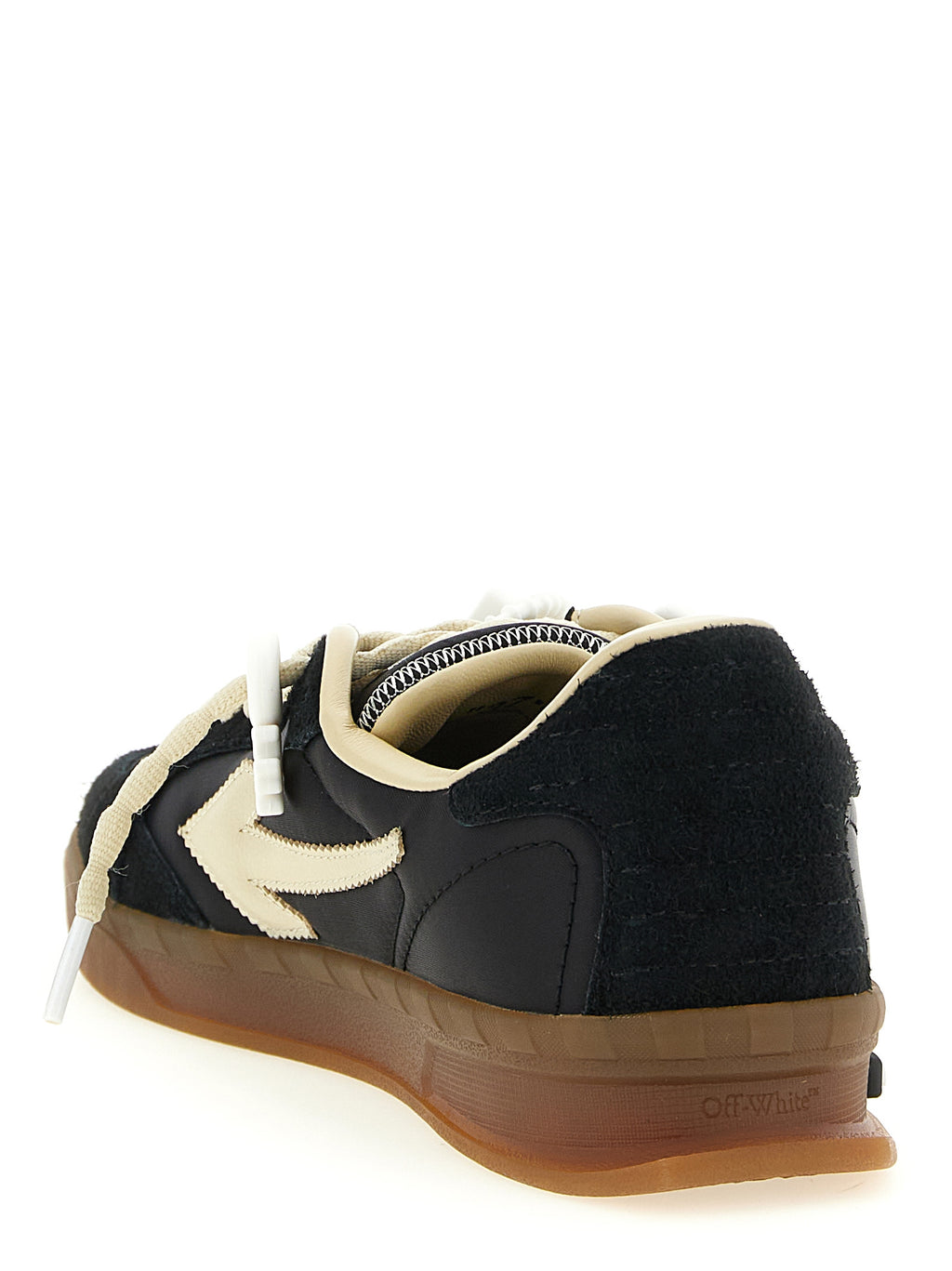 Off-White Black Nylon Athletic Sneakers