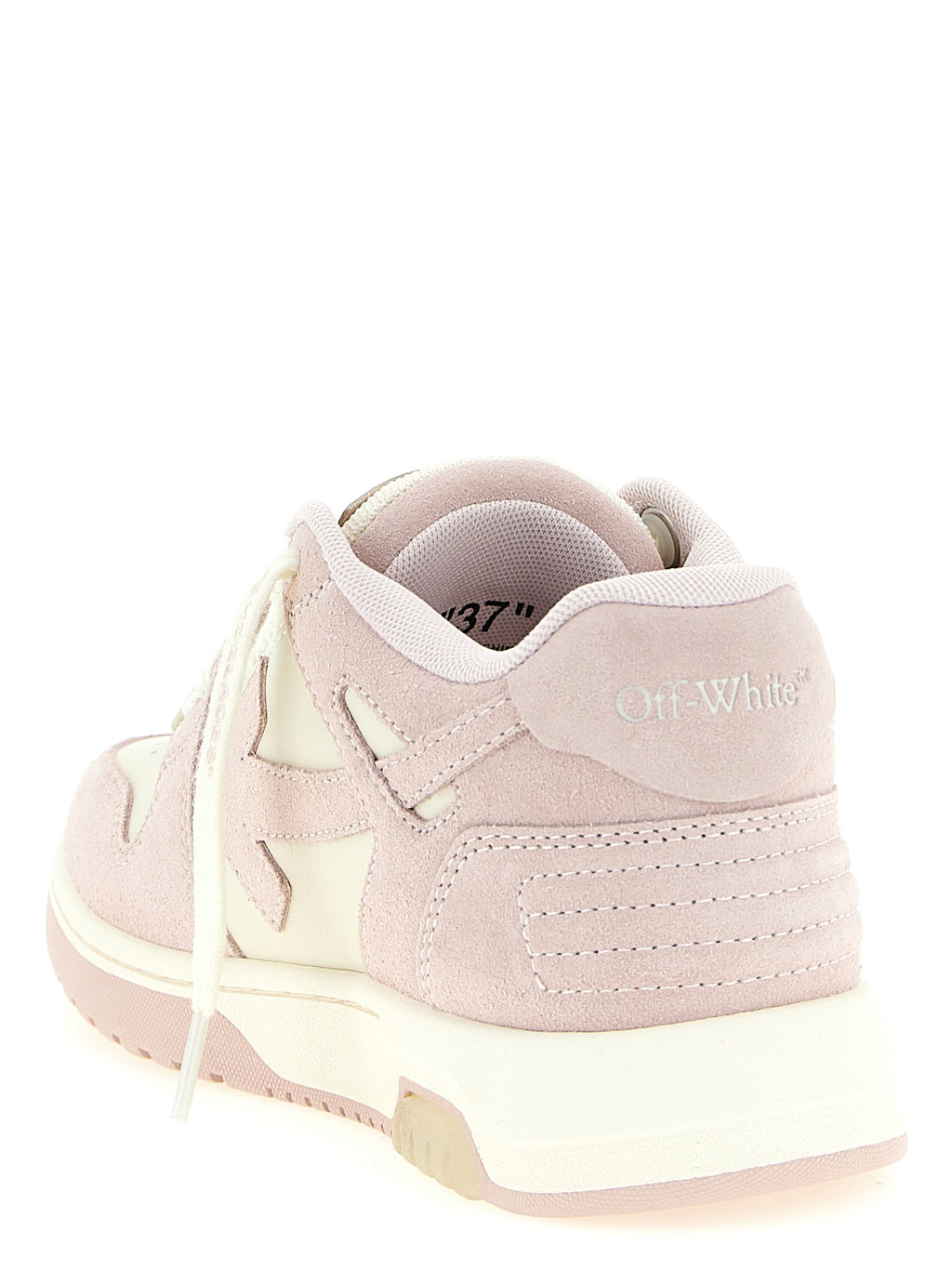Off-White Multicolor Leather Low Top Sneakers