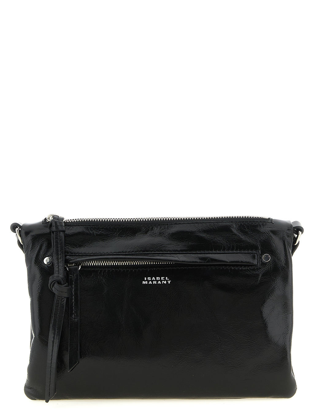 Isabel Marant Black Calfskin Crossbody Bag