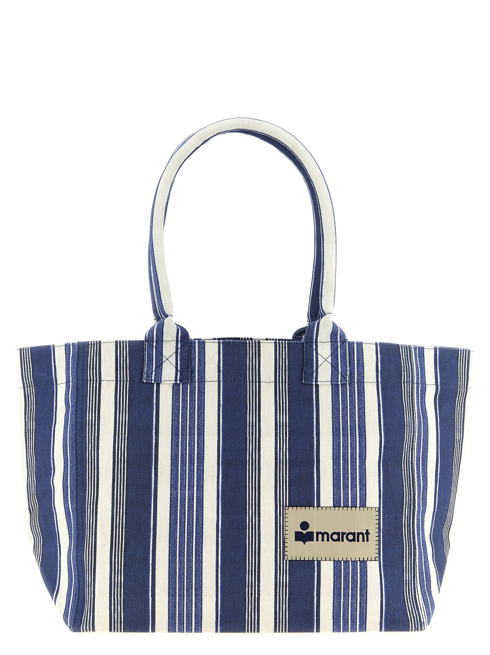 Isabel Marant Blue Cotton Tote Bag