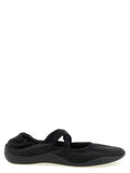 Balenciaga Black Polyester Ballet Flats