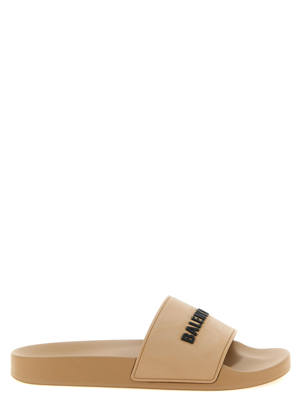 Balenciaga Beige Plastic Slides