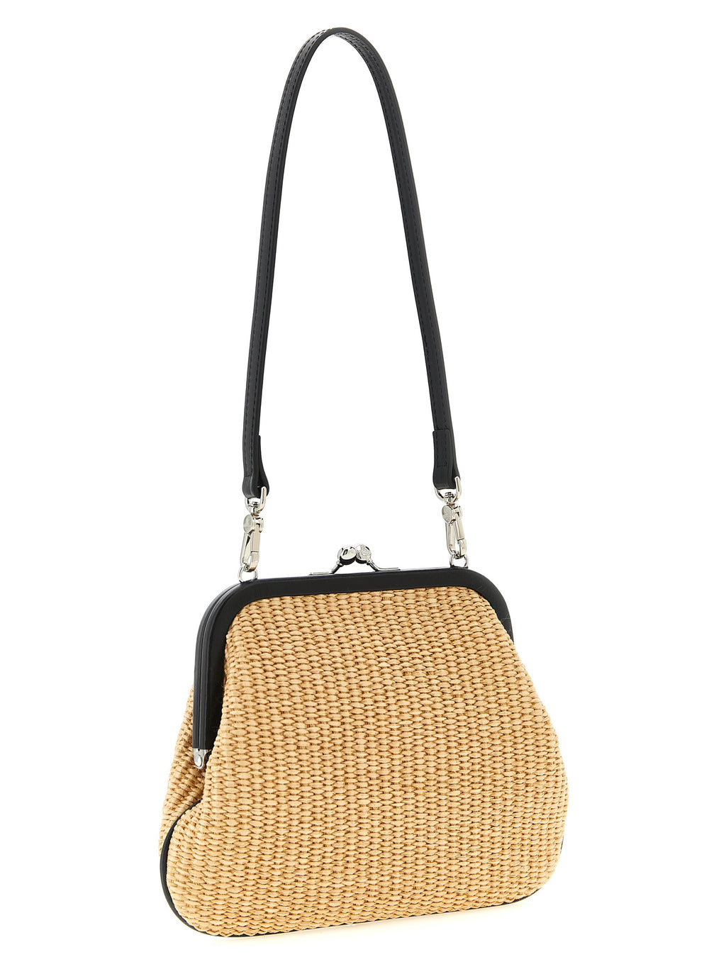 Vivienne Westwood Beige Cotton Clutch Bag