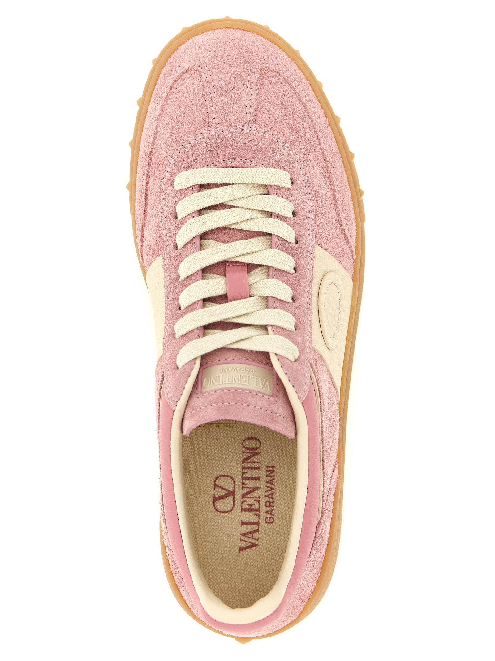 Valentino Garavani Multicolor Calfskin Low Top Sneakers
