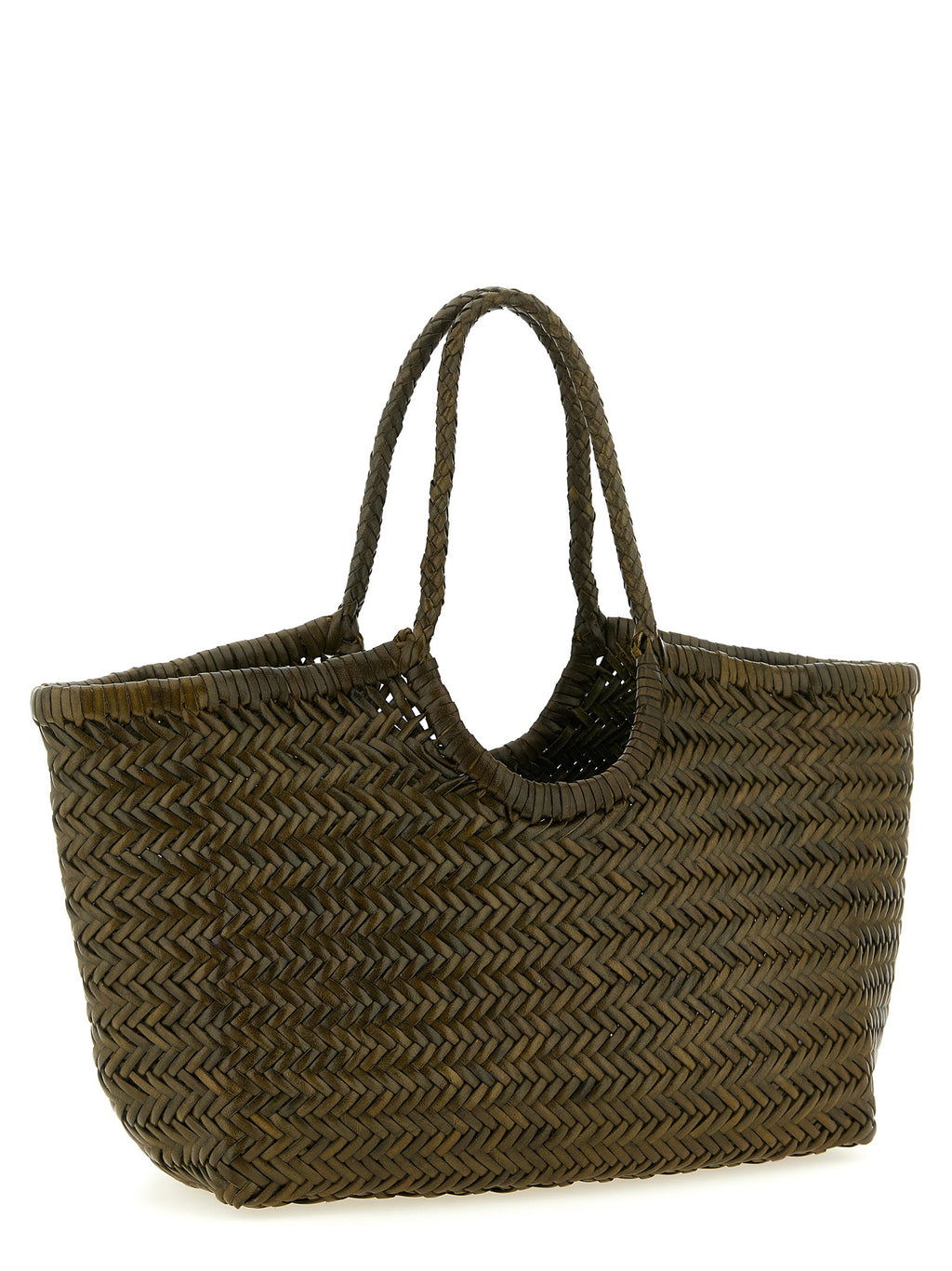 Dragon Diffusion Bicolor Calfskin Shoulder Bag