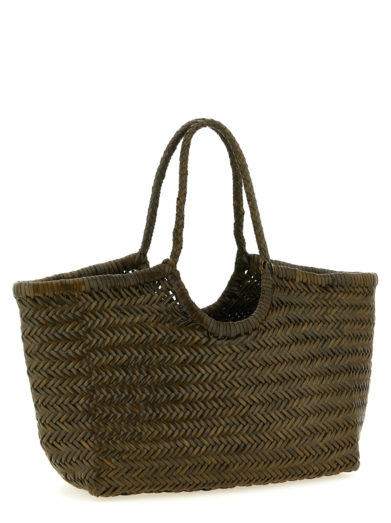 Dragon Diffusion Bicolor Calfskin Shoulder Bag