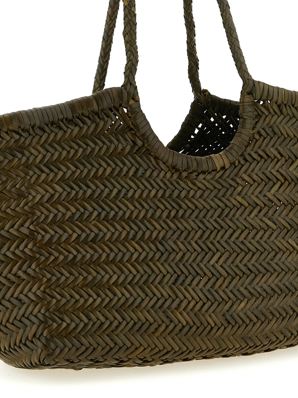 Dragon Diffusion Bicolor Calfskin Shoulder Bag
