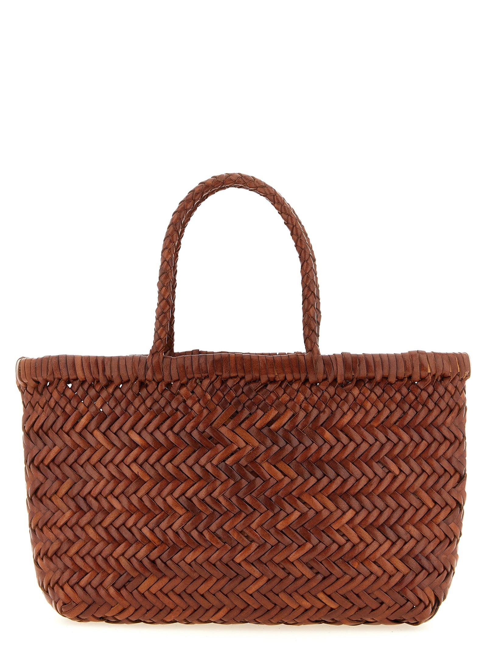 Dragon Diffusion Brown Calfskin Handbag