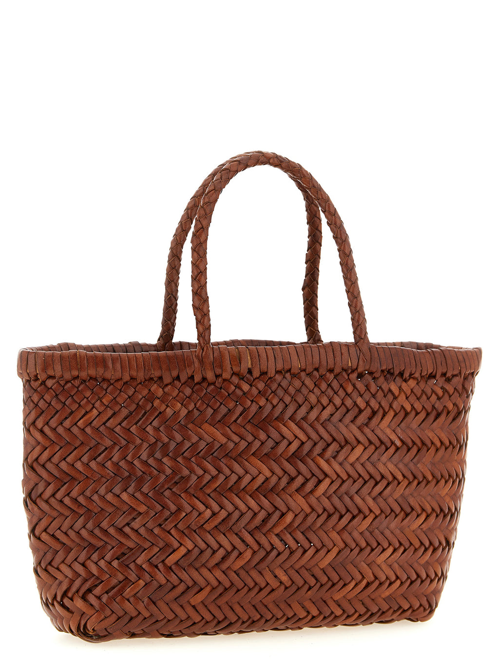 Dragon Diffusion Brown Calfskin Handbag