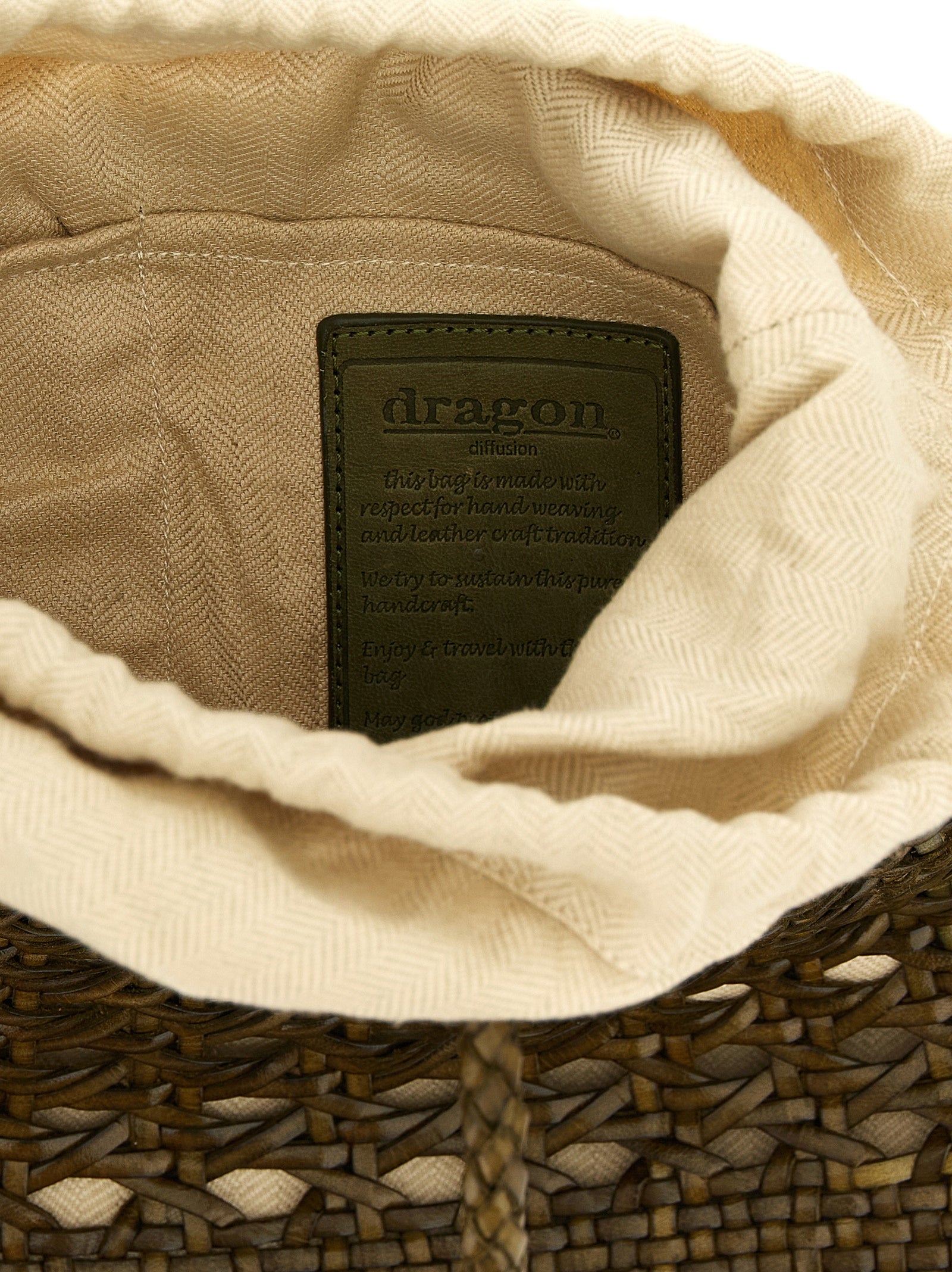 Dragon Diffusion Bicolor Calfskin Handbag