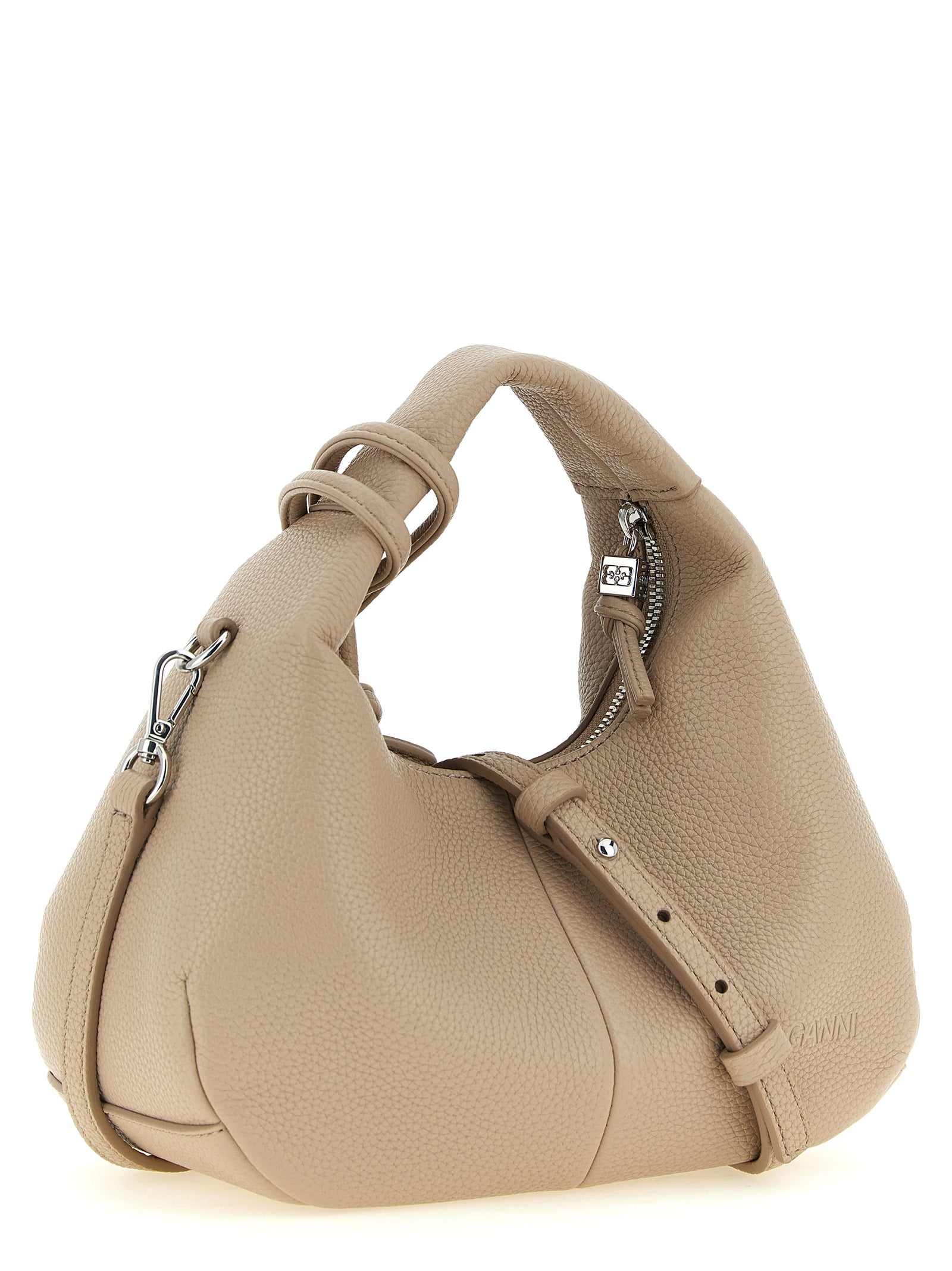 Ganni Beige Polyester Handbag