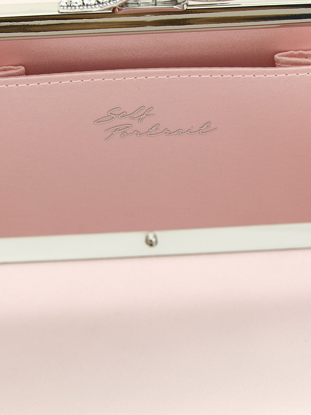 Self-Portrait Multicolor Polyester Clutch Bag
