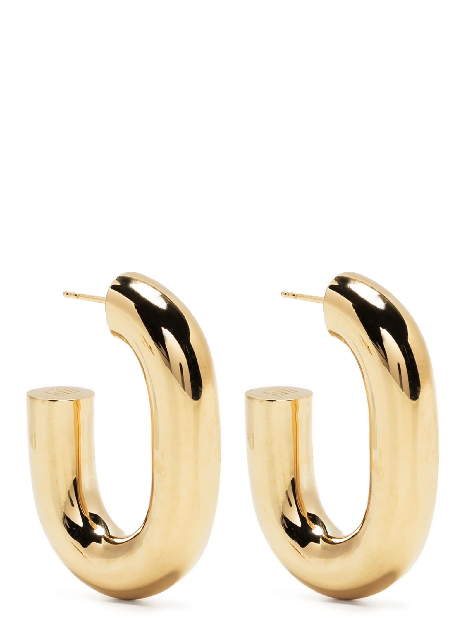 Paco Rabanne Gold Brass Earrings