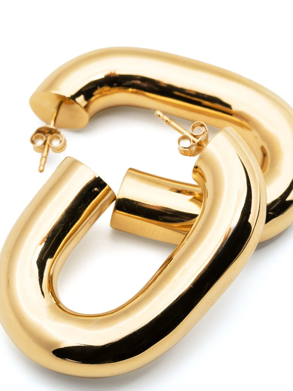 Paco Rabanne Gold Brass Earrings