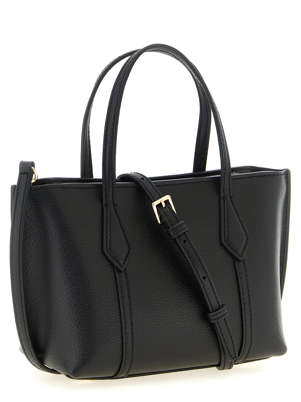 Tory Burch Black Cowhide Handbag
