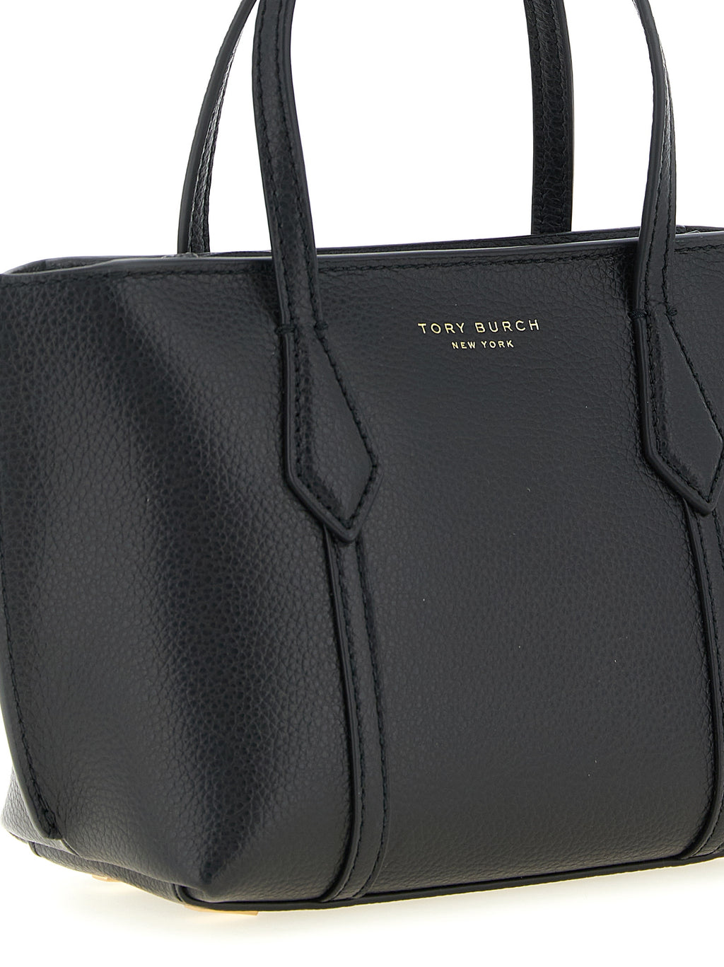 Tory Burch Black Cowhide Handbag