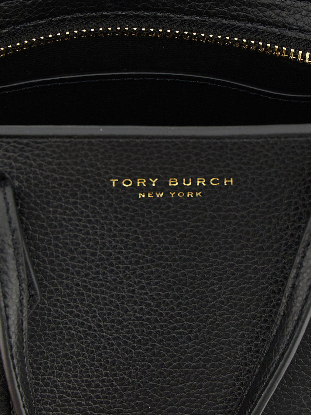 Tory Burch Black Cowhide Handbag
