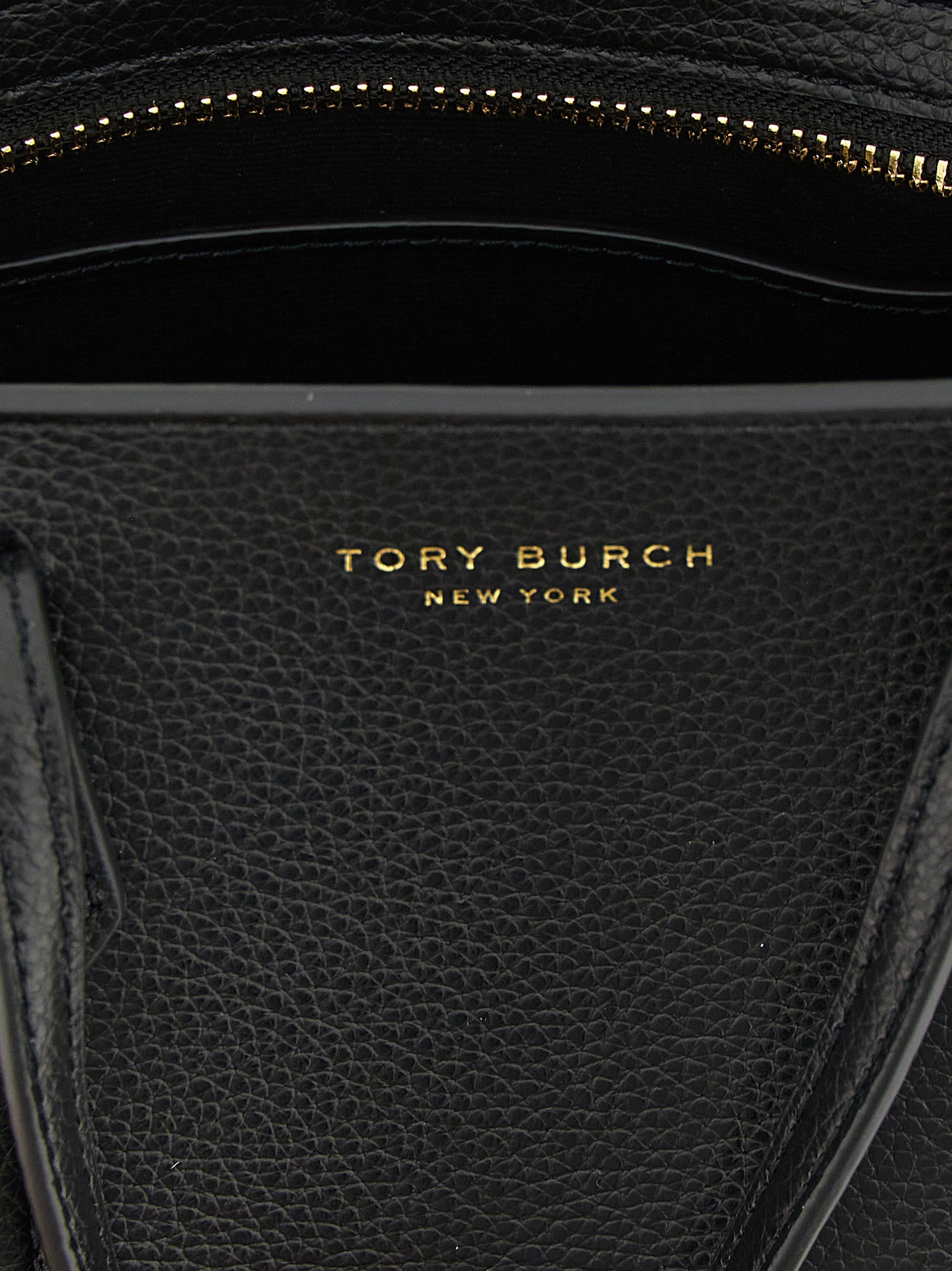 Tory Burch Black Cowhide Handbag