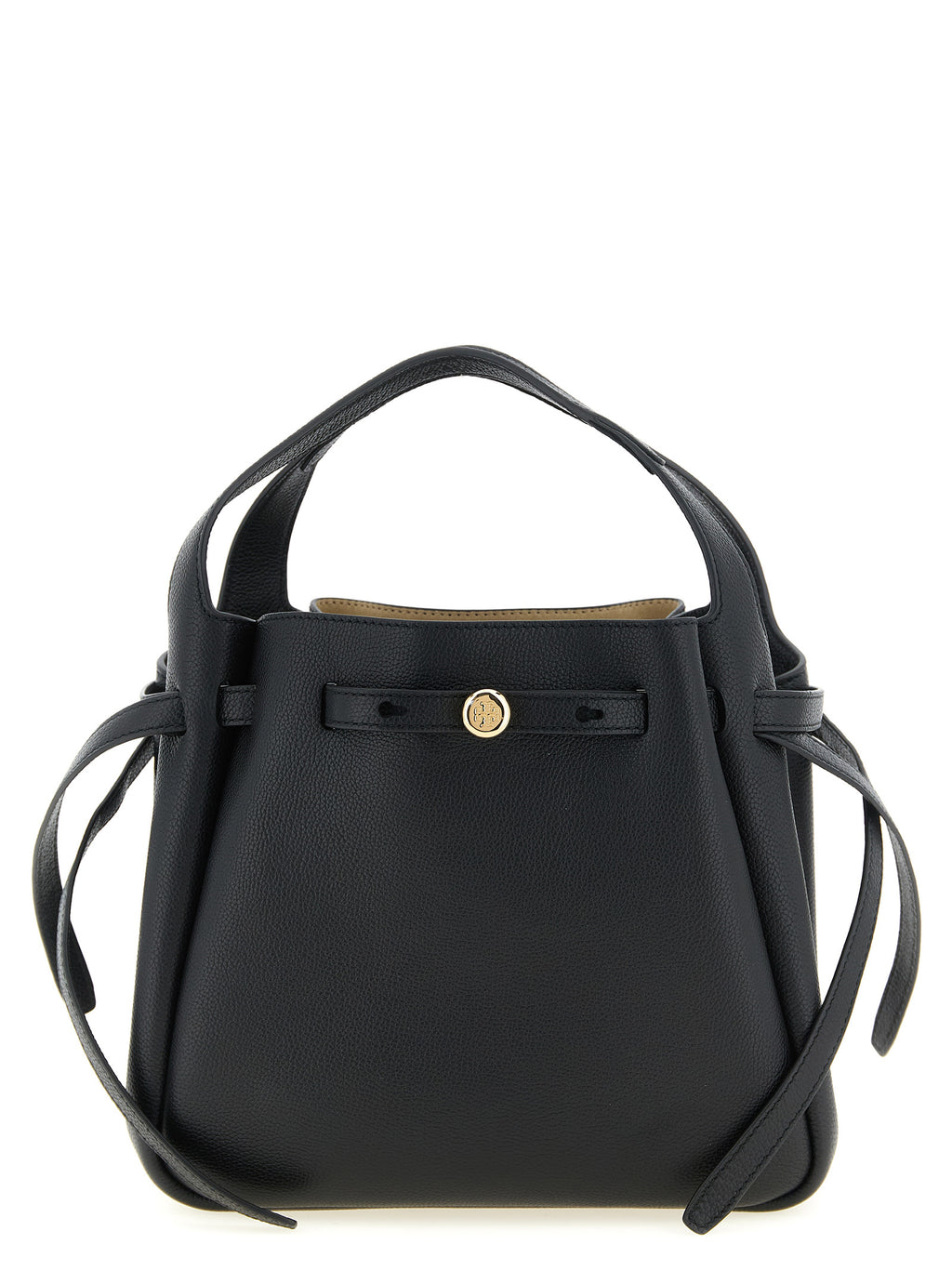 Tory Burch Black Cowhide Handbag