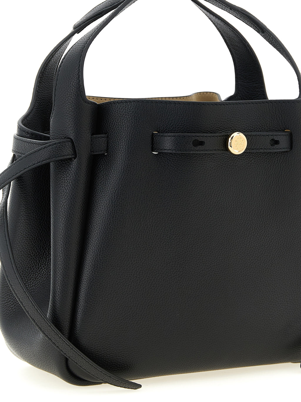 Tory Burch Black Cowhide Handbag