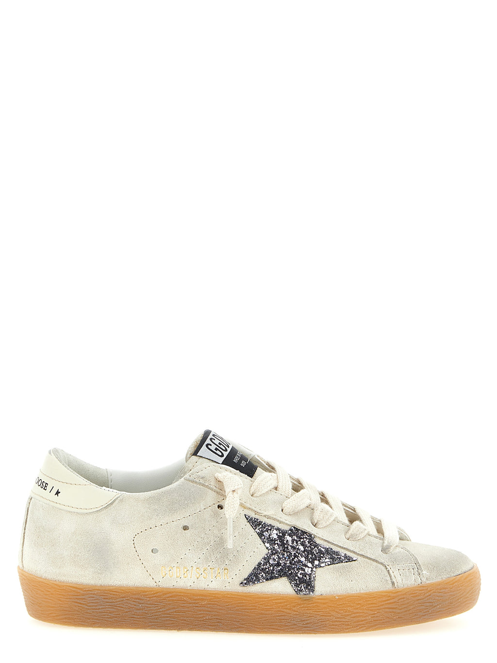 Golden Goose White Leather Sneakers