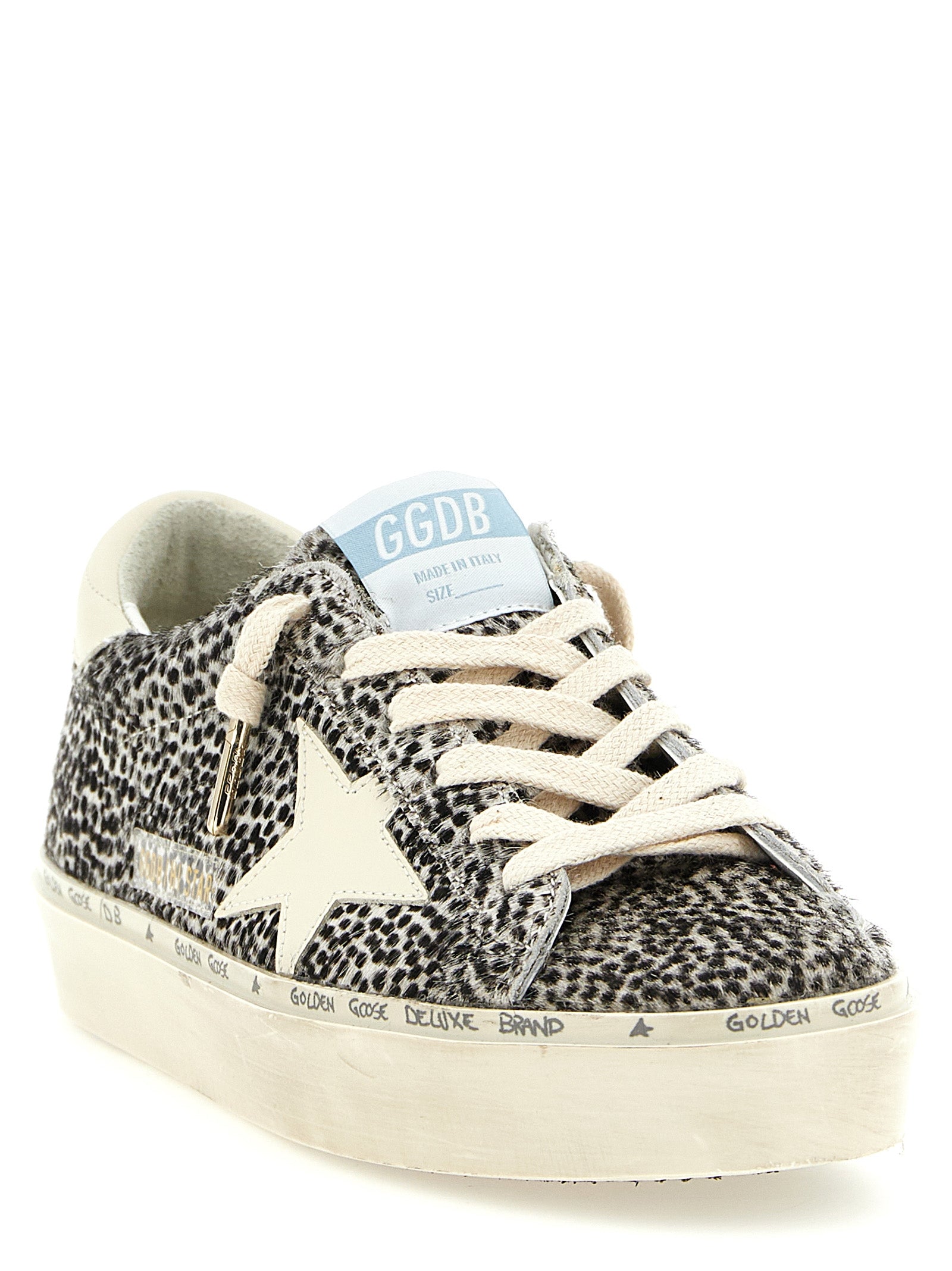 Golden Goose Bicolor Cowhide Sneakers