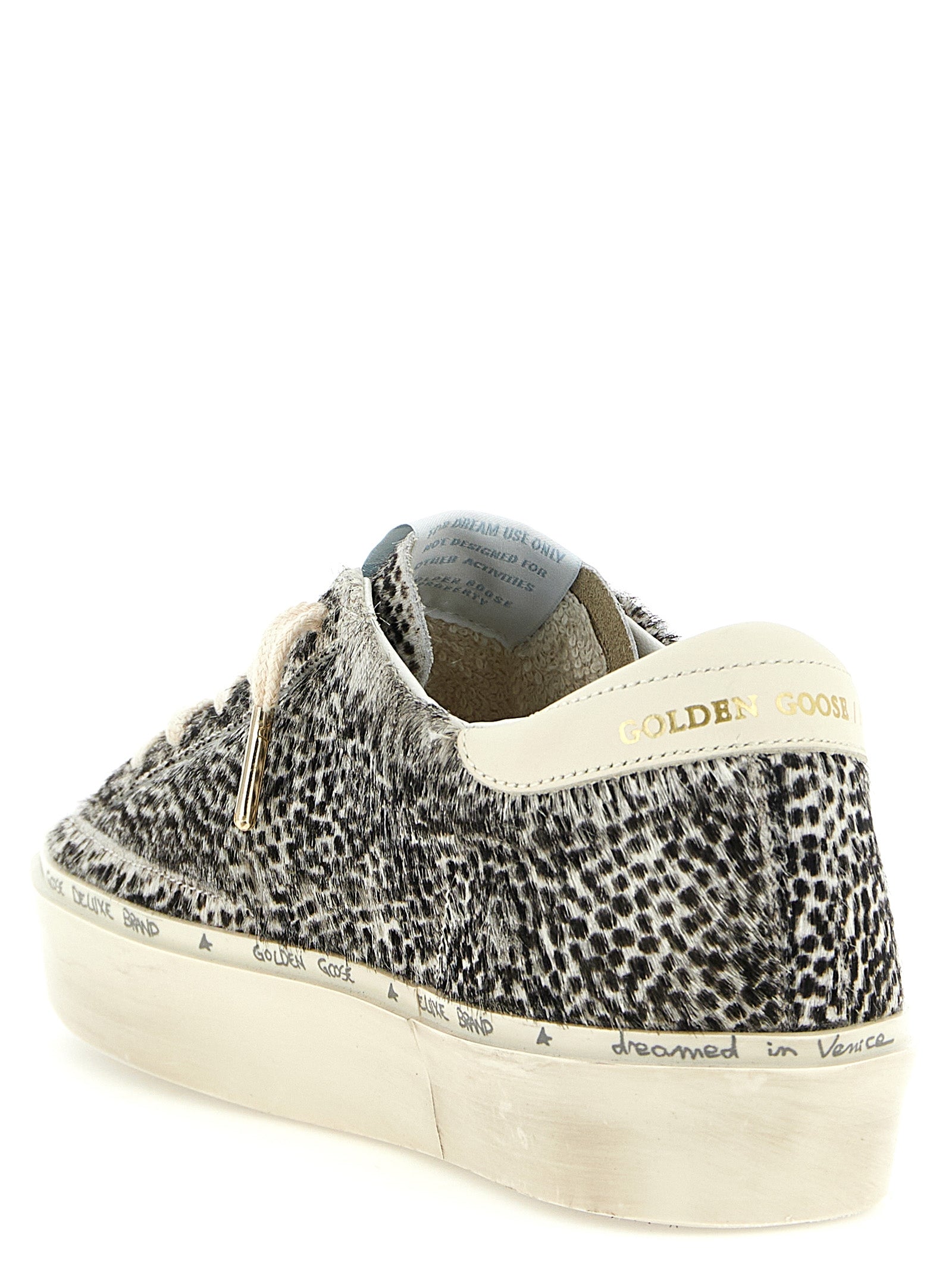 Golden Goose Bicolor Cowhide Sneakers