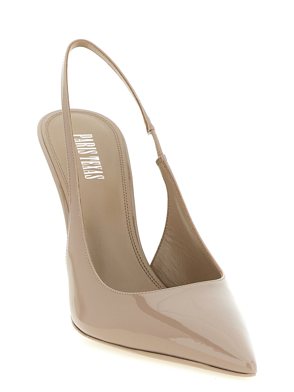 Paris Texas Beige Calfskin High Heel Pumps