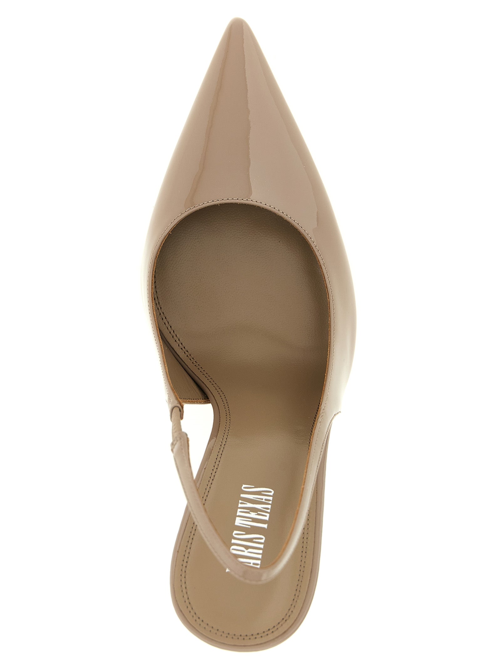 Paris Texas Beige Calfskin High Heel Pumps