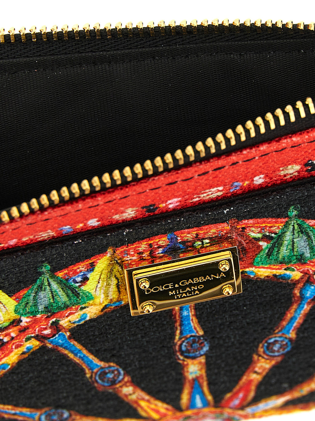 Dolce & Gabbana Multicolor Cotton Cardholder