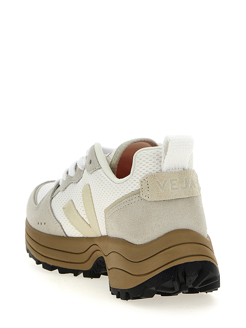Veja Beige Recycled Polyester Athletic Sneakers
