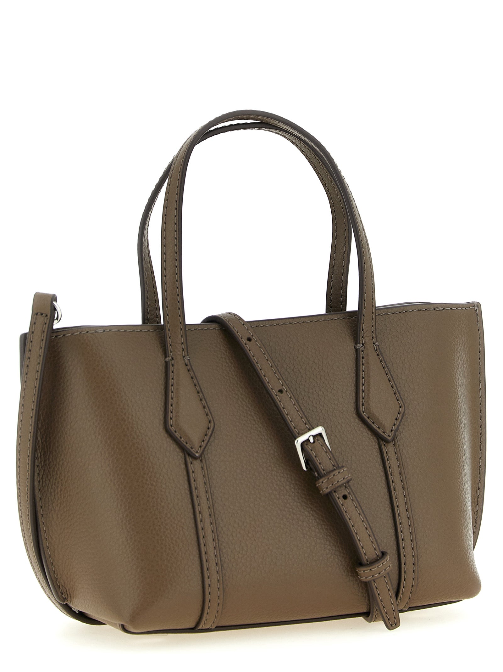 Tory Burch Brown Cowhide Tote Bag