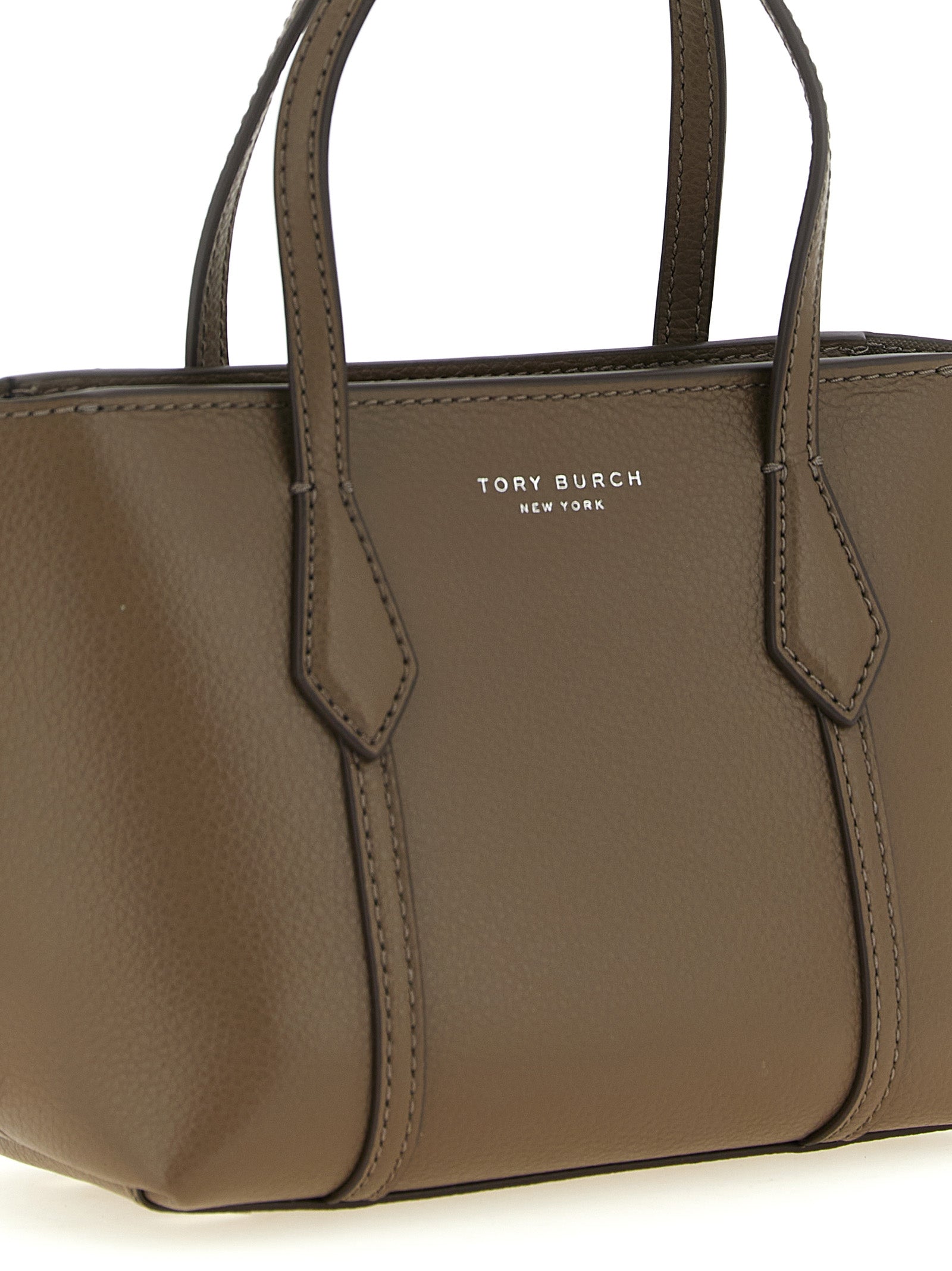 Tory Burch Brown Cowhide Tote Bag