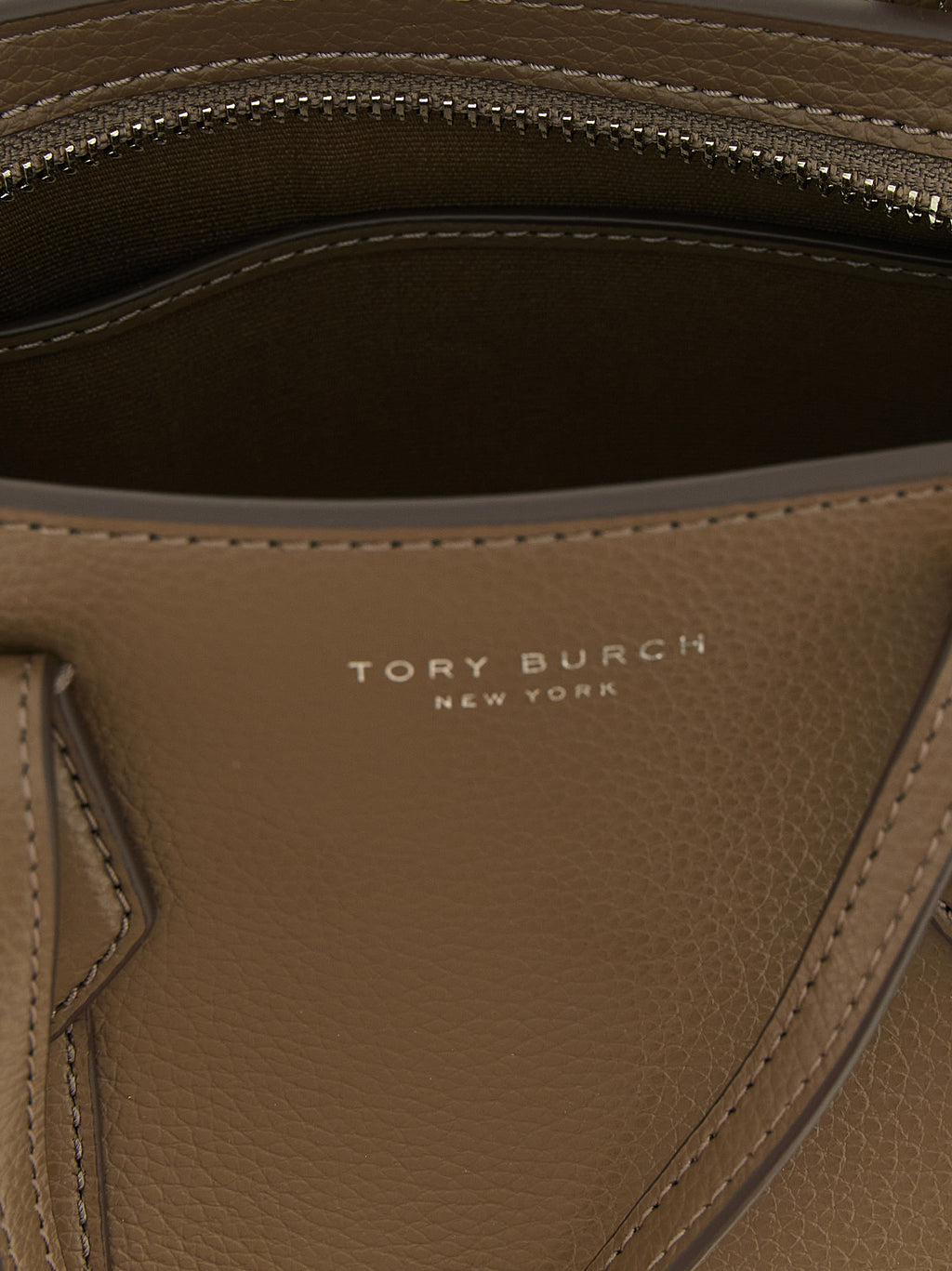 Tory Burch Brown Cowhide Tote Bag